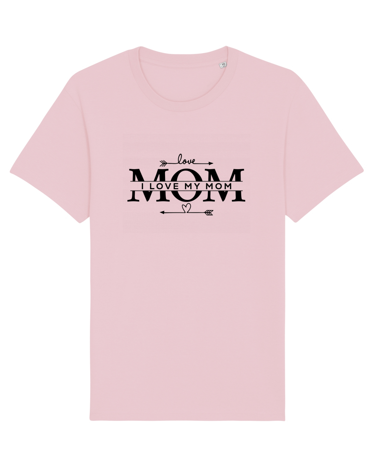 Tricou mânecă scurtă Unisex Rocker Cotton Pink