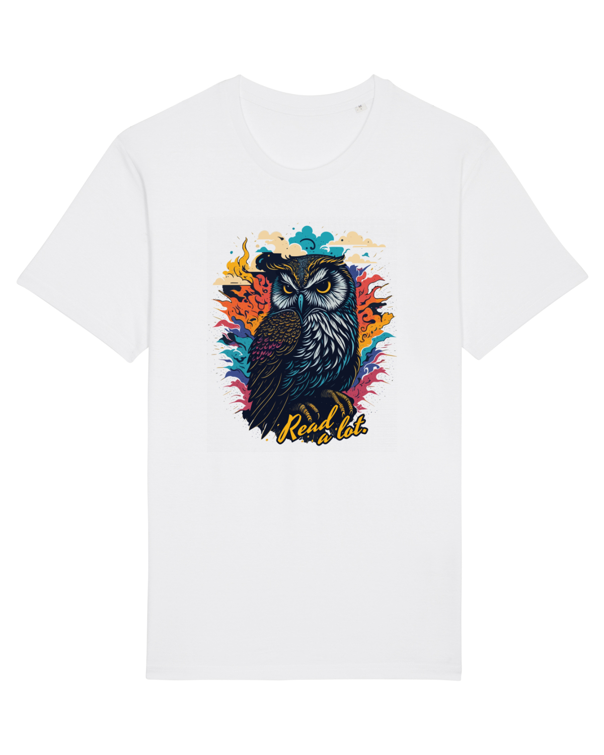 Tricou mânecă scurtă Unisex Rocker White