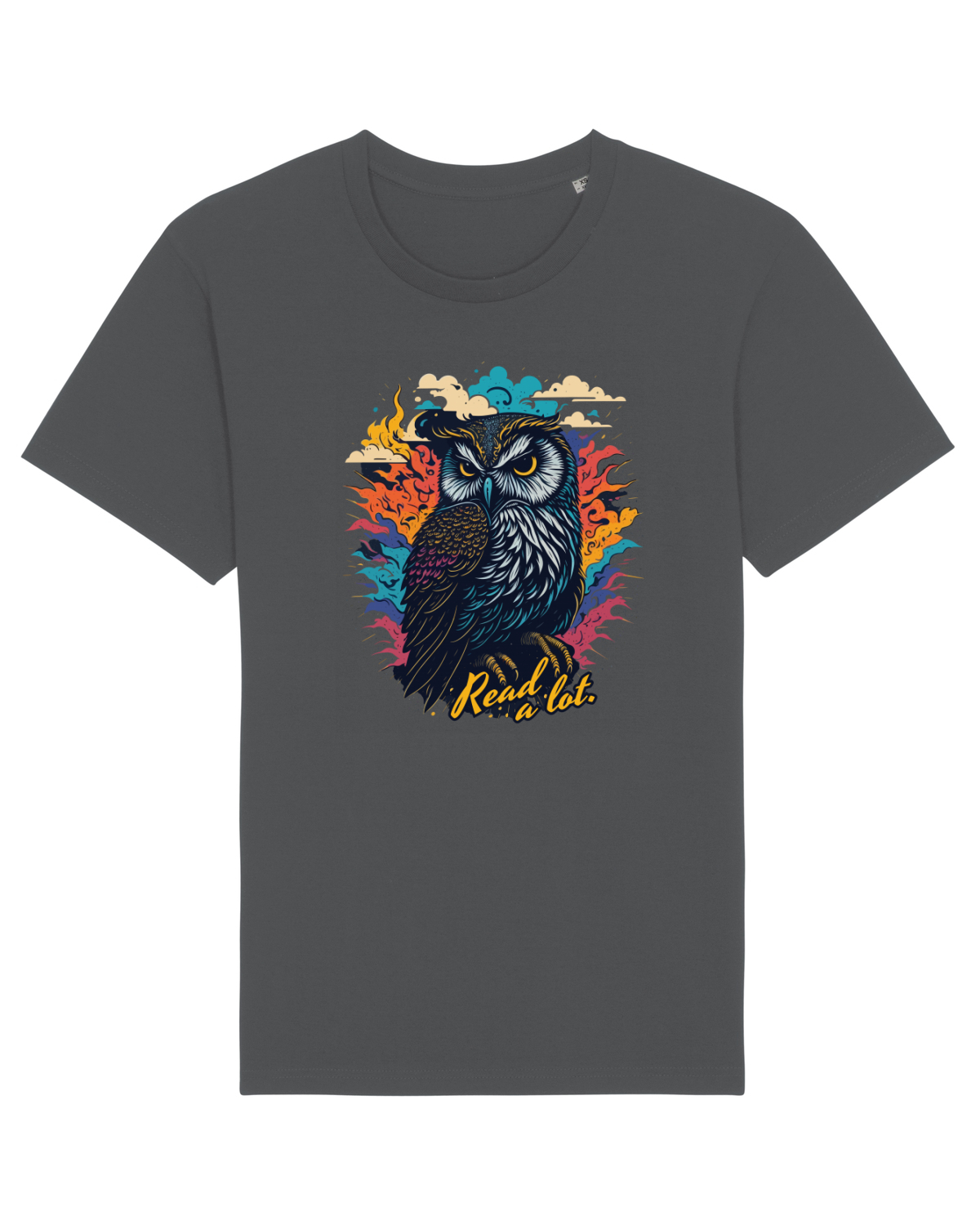 Tricou mânecă scurtă Unisex Rocker Anthracite
