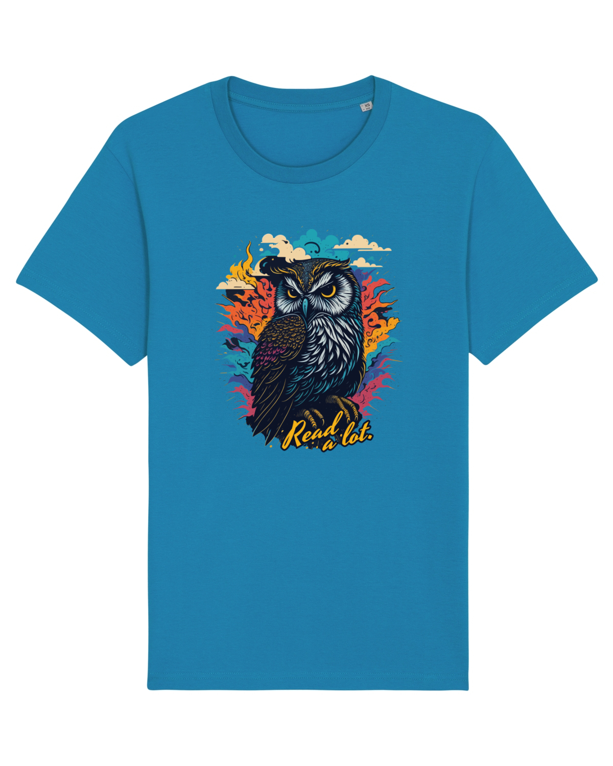 Tricou mânecă scurtă Unisex Rocker Azur