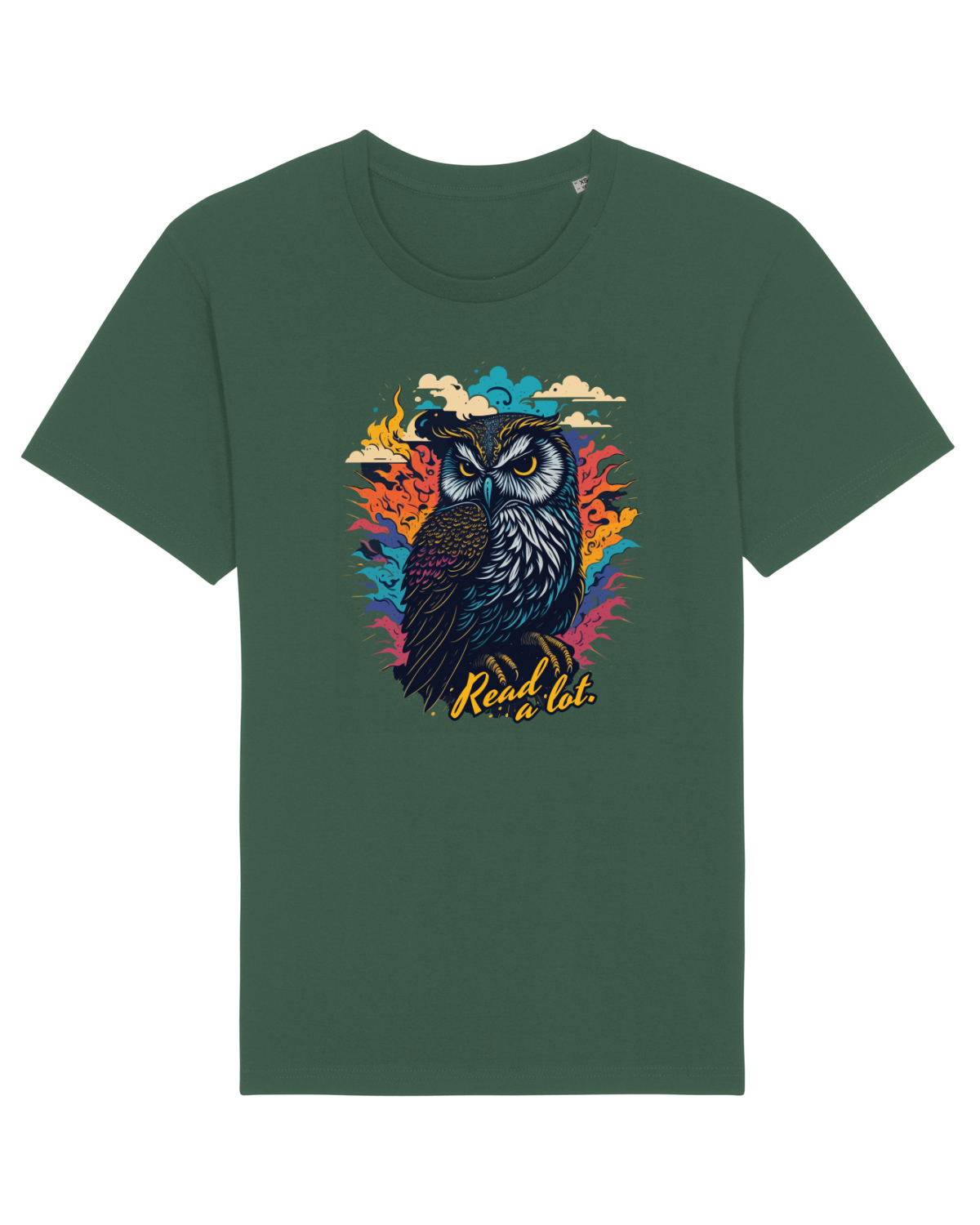 Tricou mânecă scurtă Unisex Rocker Bottle Green