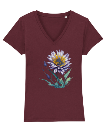 Flori de camp 2 Burgundy