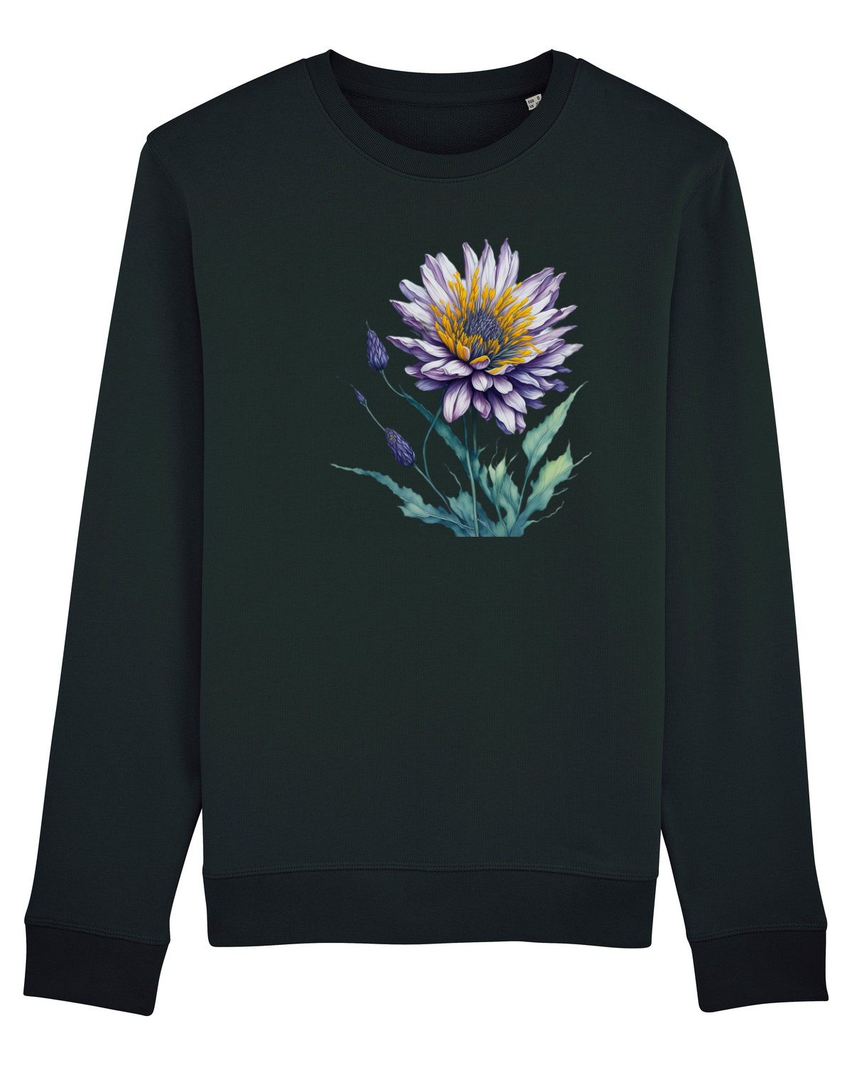 Bluză mânecă lungă Unisex Rise Black
