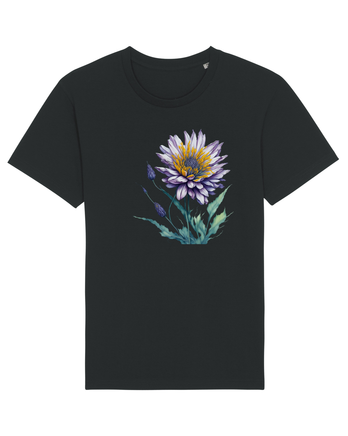 Tricou mânecă scurtă Unisex Rocker Black