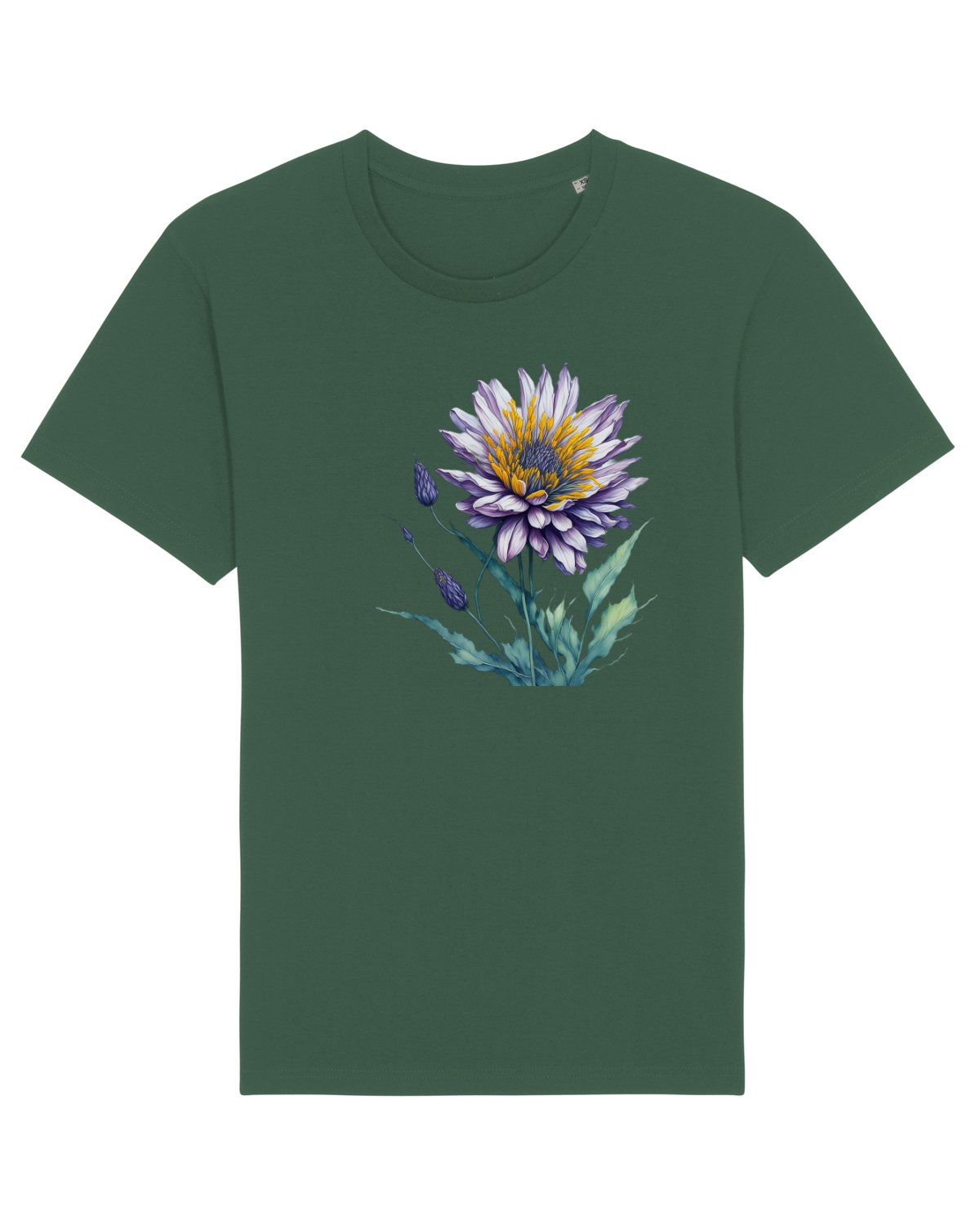 Tricou mânecă scurtă Unisex Rocker Bottle Green