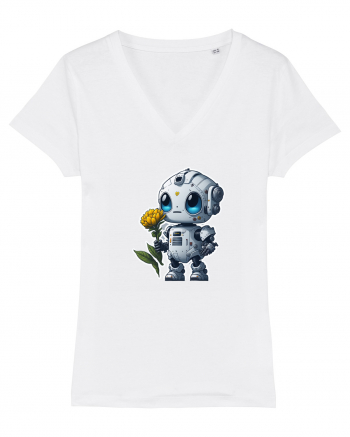 Robot love White