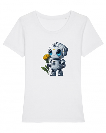 Robot love White