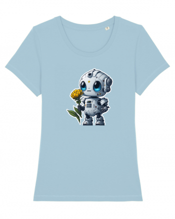 Robot love Sky Blue