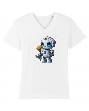 Robot love White