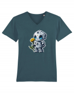 Robot love Tricou mânecă scurtă guler V Bărbat Presenter