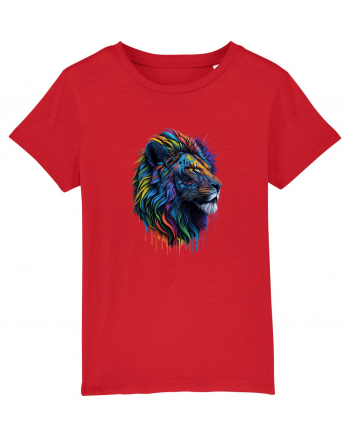 Rainbow Lion  Red