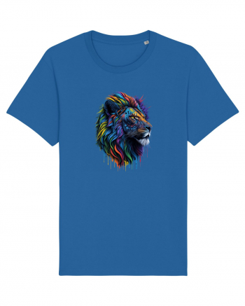 Rainbow Lion  Royal Blue