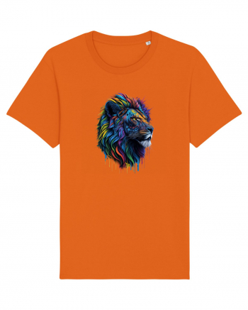 Rainbow Lion  Bright Orange