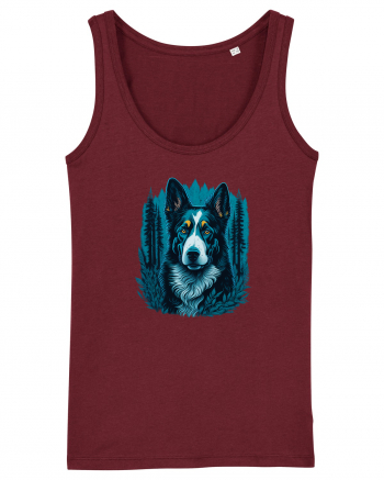 Border collie Burgundy