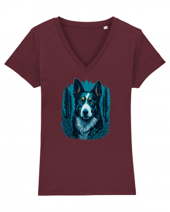 Border collie Burgundy