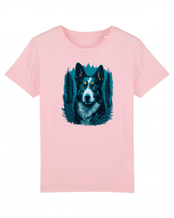 Border collie Cotton Pink