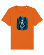 Border collie Tricou mânecă scurtă Unisex Rocker