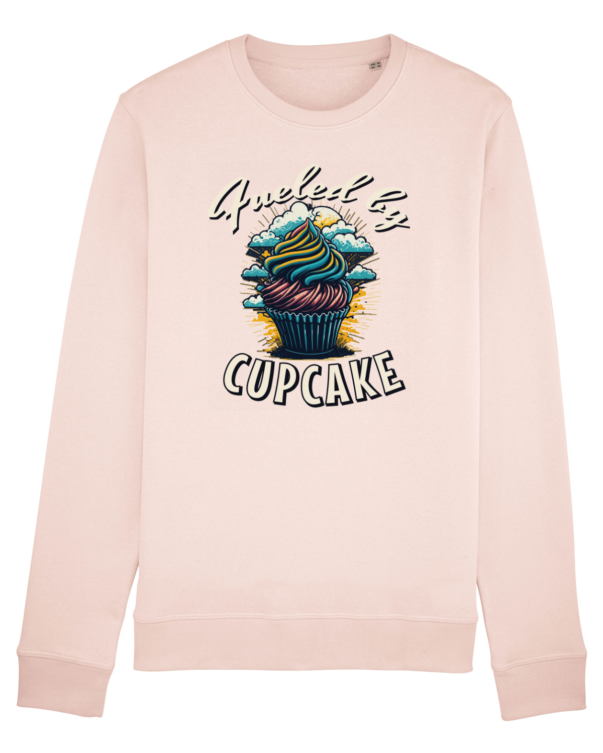 Bluză mânecă lungă Unisex Rise Candy Pink