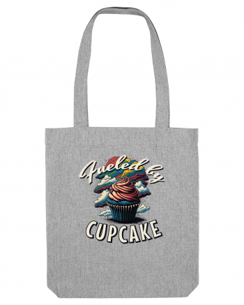 Fueled by cupcake #2 Heather Grey