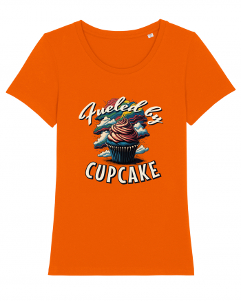 Fueled by cupcake #2 Bright Orange