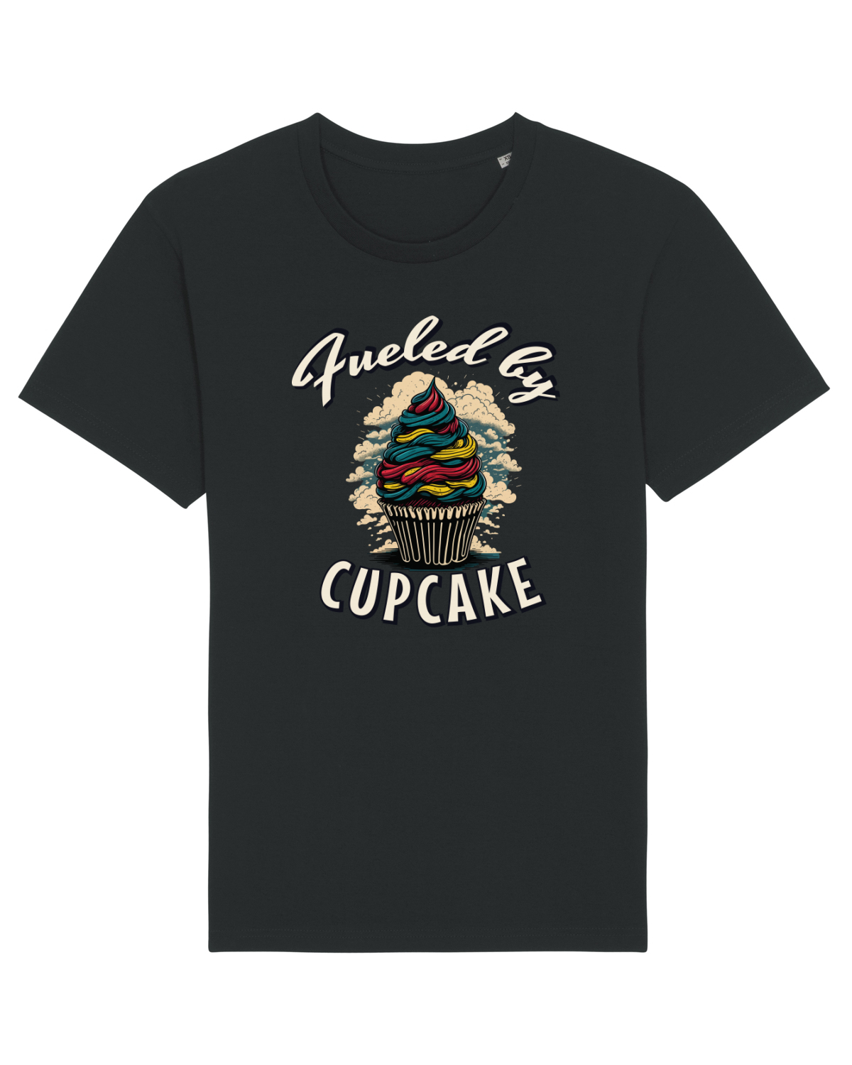 Tricou mânecă scurtă Unisex Rocker Black