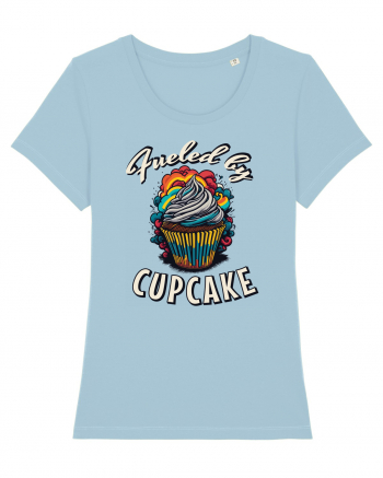 Fueled by cupcake #4 Sky Blue