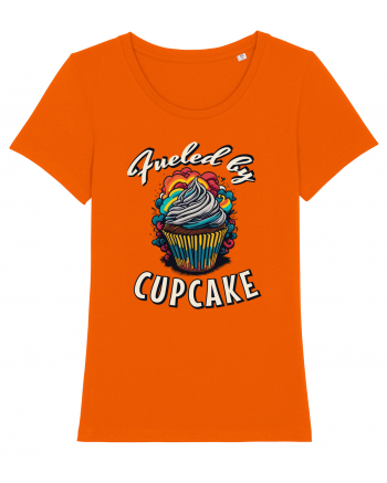 Fueled by cupcake #4 Bright Orange