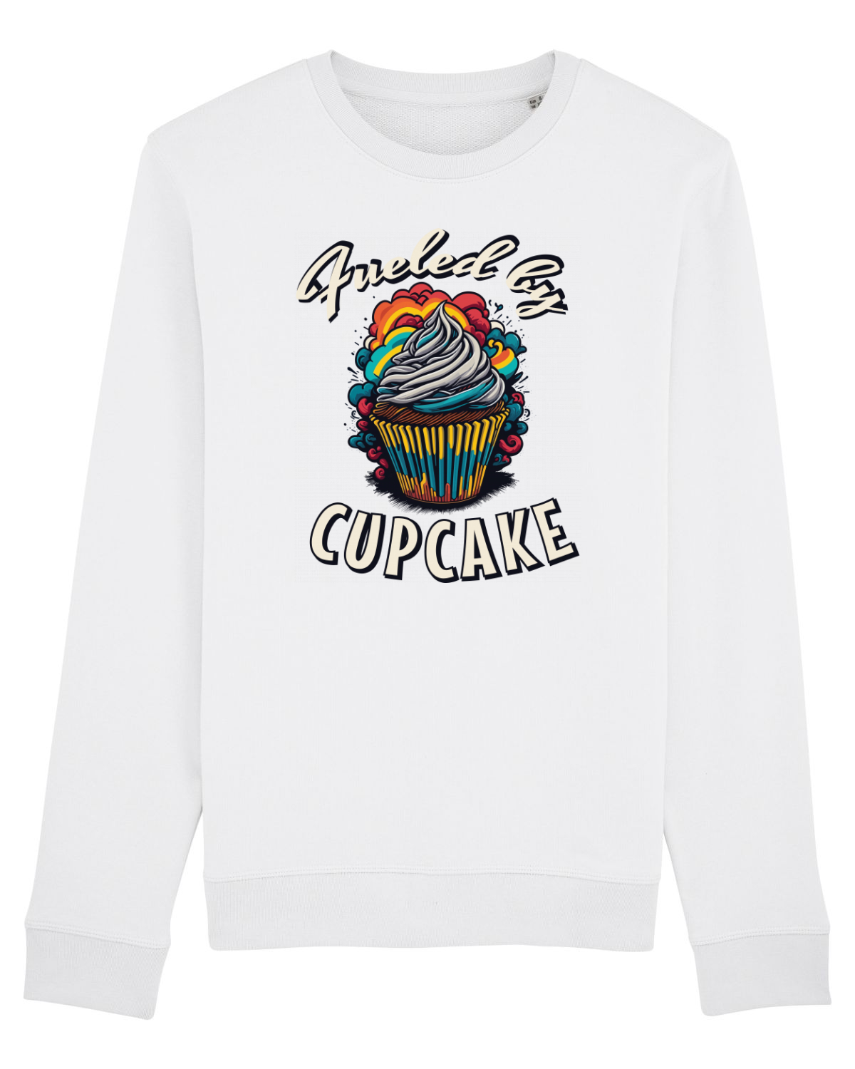 Bluză mânecă lungă Unisex Rise White