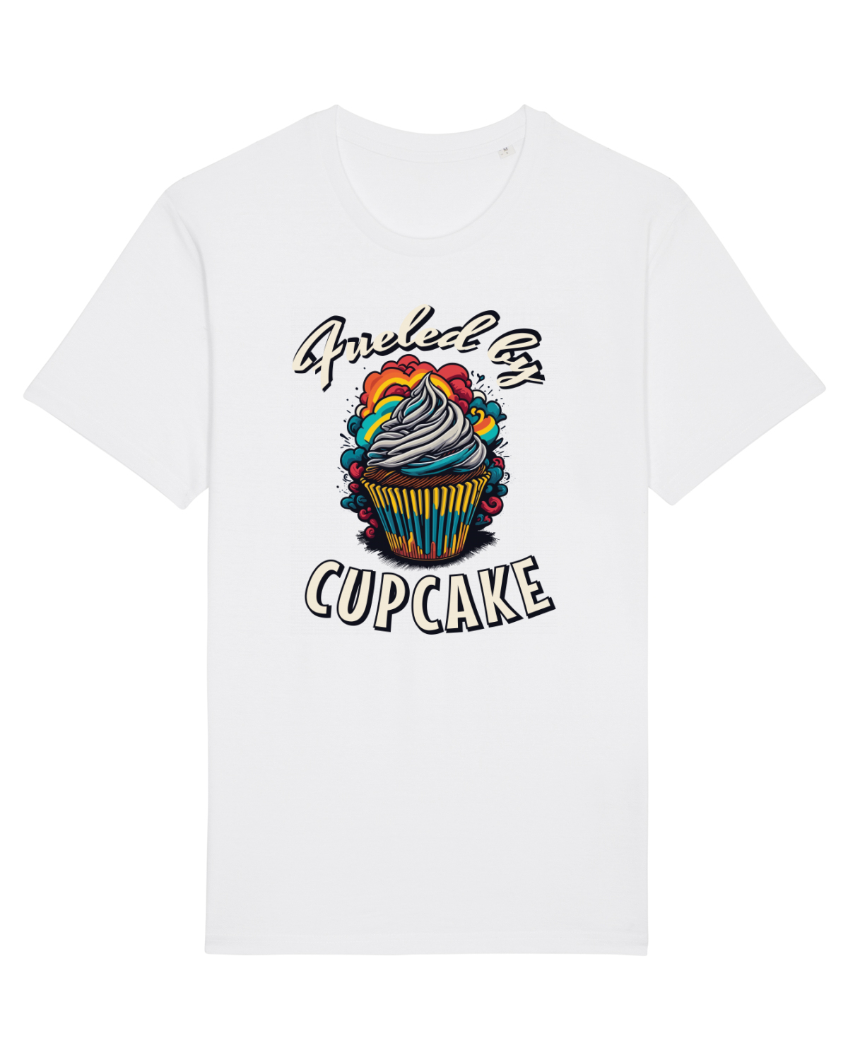 Tricou mânecă scurtă Unisex Rocker White
