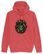 Vegan and proud Hanorac cu fermoar Unisex Connector