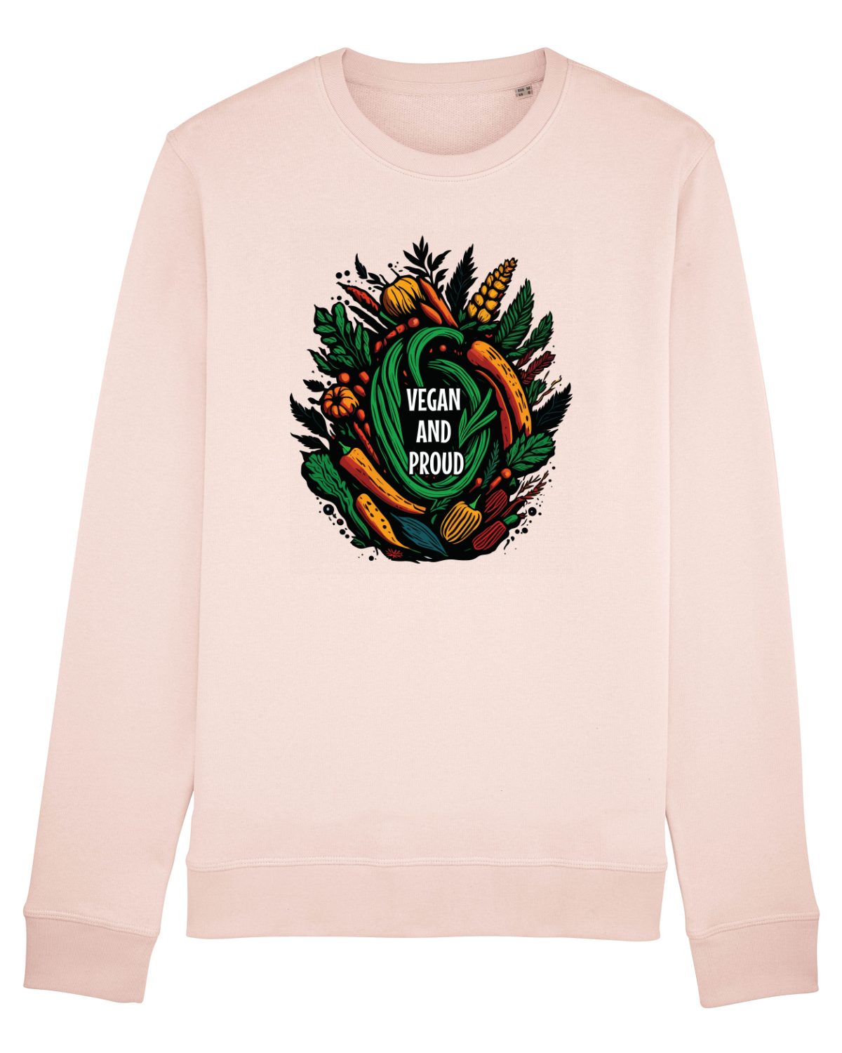 Bluză mânecă lungă Unisex Rise Candy Pink