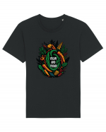 Vegan and proud Tricou mânecă scurtă Unisex Rocker
