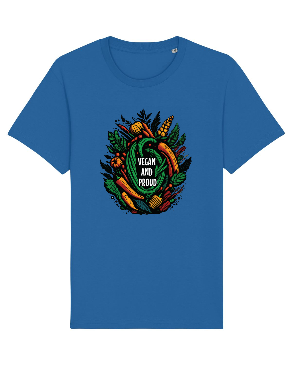 Tricou mânecă scurtă Unisex Rocker Royal Blue