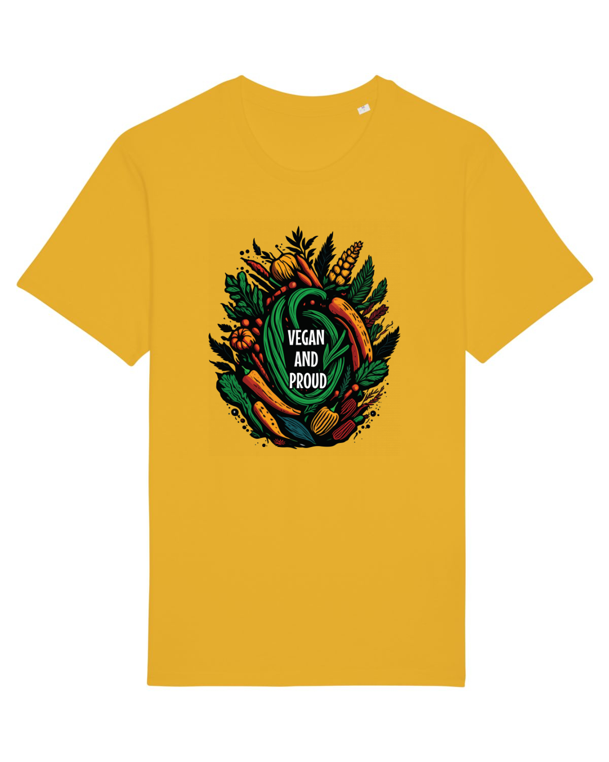 Tricou mânecă scurtă Unisex Rocker Spectra Yellow