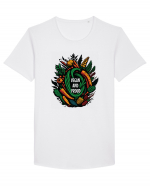 Vegan and proud Tricou mânecă scurtă guler larg Bărbat Skater