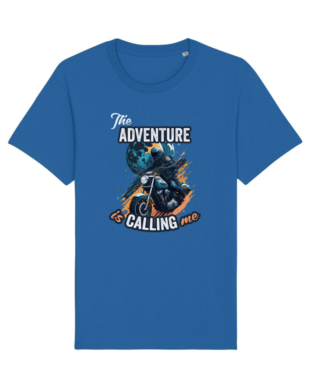 Tricou mânecă scurtă Unisex Rocker Royal Blue