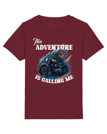 The adventure is calling 2 Burgundy