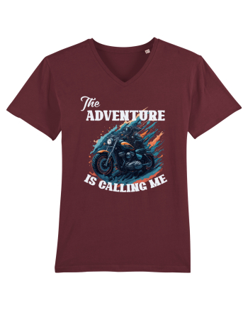 The adventure is calling 2 Burgundy