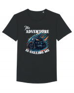 The adventure is calling 2 Tricou mânecă scurtă guler larg Bărbat Skater