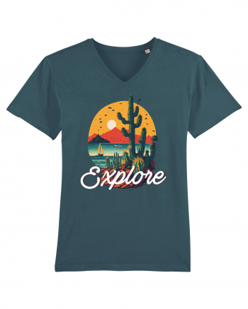 Explore - plaja cu cactusi si apus de soare Stargazer
