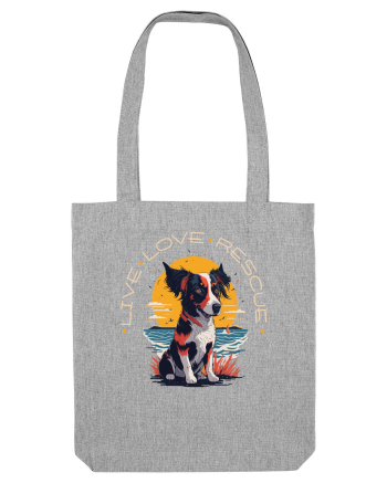 Live Love Rescue 2 Heather Grey