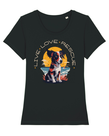 Live Love Rescue 2 Black