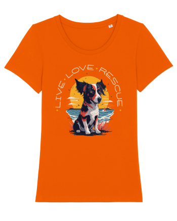 Live Love Rescue 2 Bright Orange