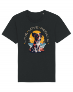 Live Love Rescue 2 Tricou mânecă scurtă Unisex Rocker