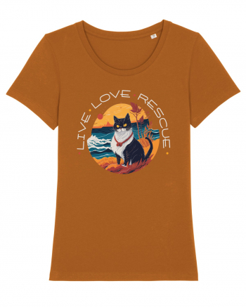 Live Love Rescue Cat 1 Roasted Orange