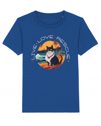 Live Love Rescue Cat 1 Majorelle Blue