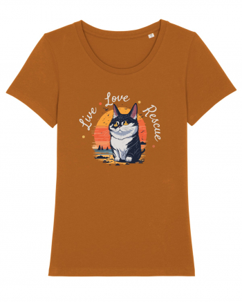 Live Love Rescue Cat 2 Roasted Orange