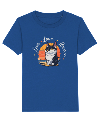 Live Love Rescue Cat 2 Majorelle Blue