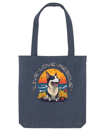 Live Love Rescue Midnight Blue