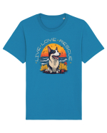 Live Love Rescue Tricou mânecă scurtă Unisex Rocker